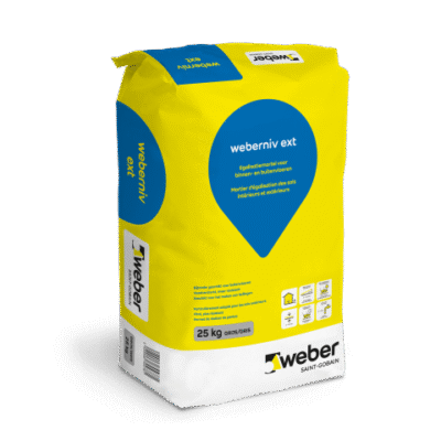 WEBER -Weberniv Ext -Mortier d’Égalisation weberbe-weberniv-ext-mortier-egalisation