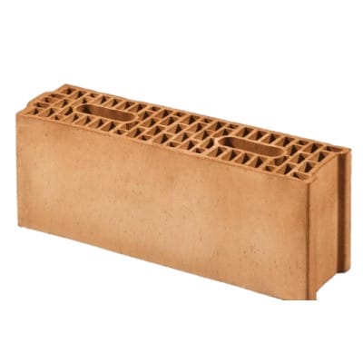 POROTHERM -PLS 500 15N -Bloc en Terre Cuite à Coller. porothermbe-pls-500-15n-bloc-terre-cuite-coller