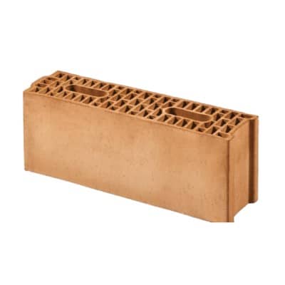 POROTHERM -PLS 500 10N -Bloc en Terre Cuite à Coller. porothermbe-pls-500-10n-bloc-terre-cuite-coller