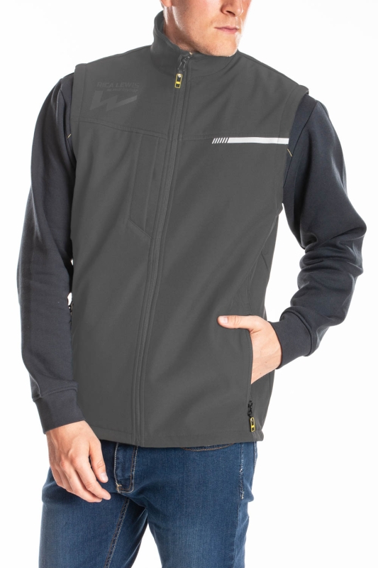 RICA LEWIS -TOMMY -Gilet Softshell Sans Manches. Imperméable rica-lewis-tommy-gilet-softshell-sans-manches-impermeable 4