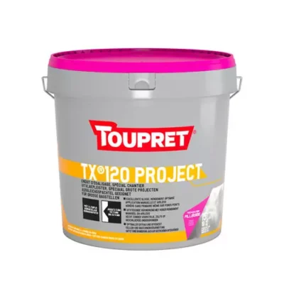 TOUPRET -TX120® Project Light -Enduit Allégé Égalisage toupret-tx120-project-light-enduit-allege-egalisage