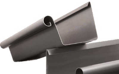 MOPAC -Gouttière Zinc Capucine 285-450/0,8 Ép. 0,8mm mopac-gouttiere-zinc-capucine-8mm