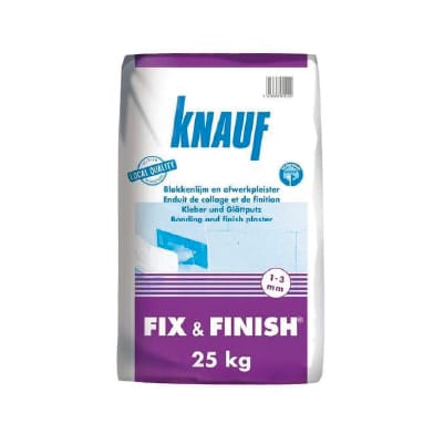 KNAUF -Fix & Finish -Enduit de Collage Finition Mince knauf-fix-finish-enduit-collage-finition-mince