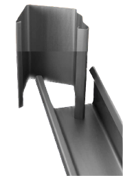 MOPAC -Gouttière Zinc Moulurée 333/0,8 Ép. 0,8mm mopac-gouttiere-zinc-mouluree-333-8mm