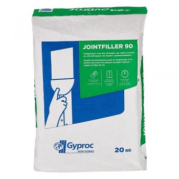 GYPROC -JointFiller 90 -Enduit de Jointoiement Universel gyproc-jointfiller-90-enduit-jointoiement-universel