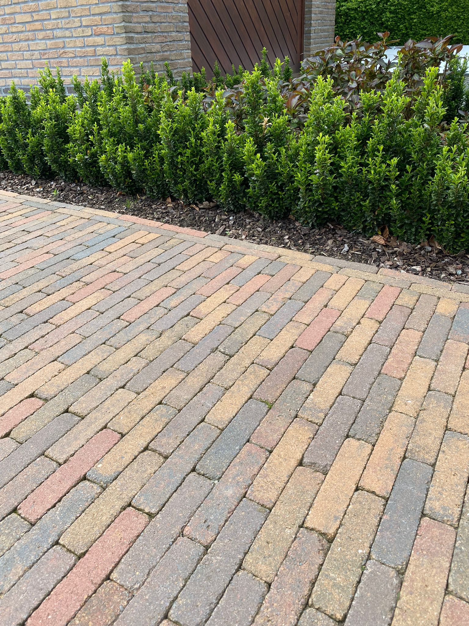 MARLUX- Stonehedge 20×5 -Pavé Béton Tambouriné 4