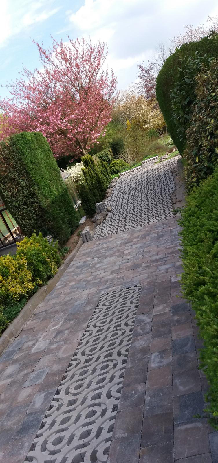 MARLUX- Stonehedge 30×20 -Pavé Béton Tambouriné 4
