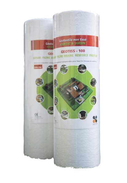 NOVINTISS -Geotiss 100g/m² -Feutre Géotextille Non Tissé 2
