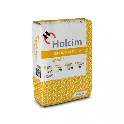 HOLCIM -CEM II/B-M 32,5 N – Magic -Ciment Portland Composé 3