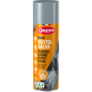 OWATROL -Rustol Galva -Aérosol 300 mL -Peinture Antirouille