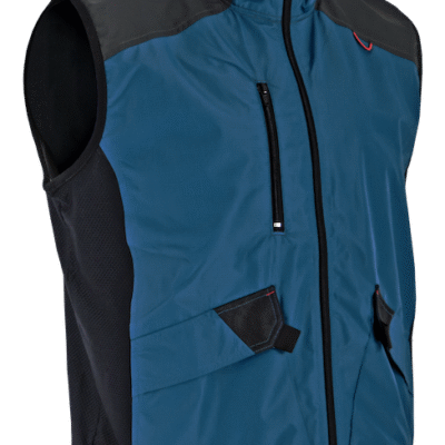 LMA -5071 Voile -Gilet Tricolore Sans. Manches -Multipoches
