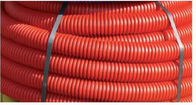 HEGLER -Hekaplast TPC en PEHD -Rouge (Réseaux Électriques) 3