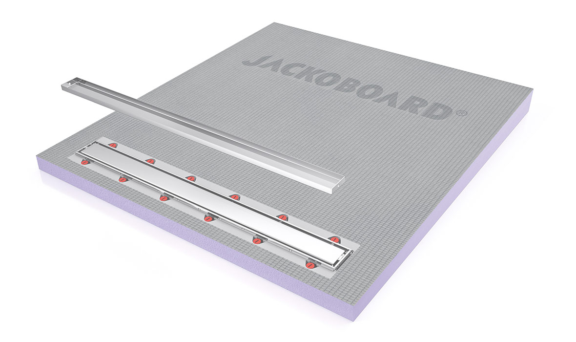 JACKON -JackoBoard® -Aqua Line Pro 1 Pente -Receveur De Douche -A Carreler 2