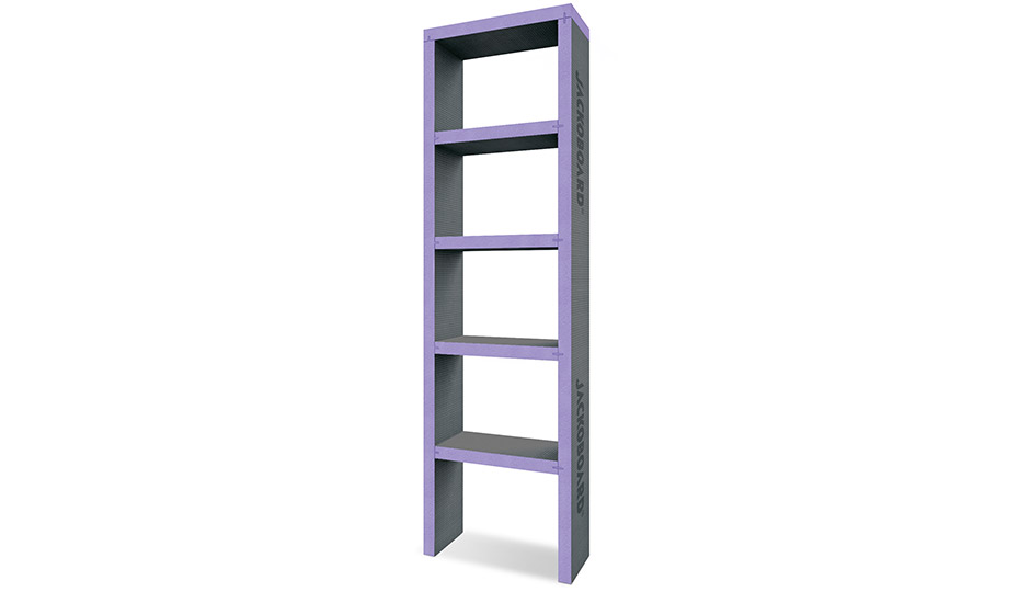 JACKON -JackoBoard® -Modula R300 -Étagère -Kit Plan Vasque- 1 étagère Prof. 300 mm. 2