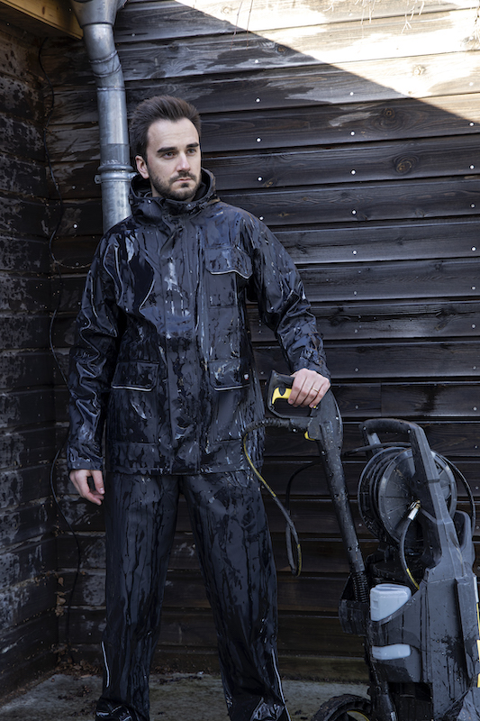 LMA -2055 Orage -Veste de Pluie -Semi-PU. Imperméable 5