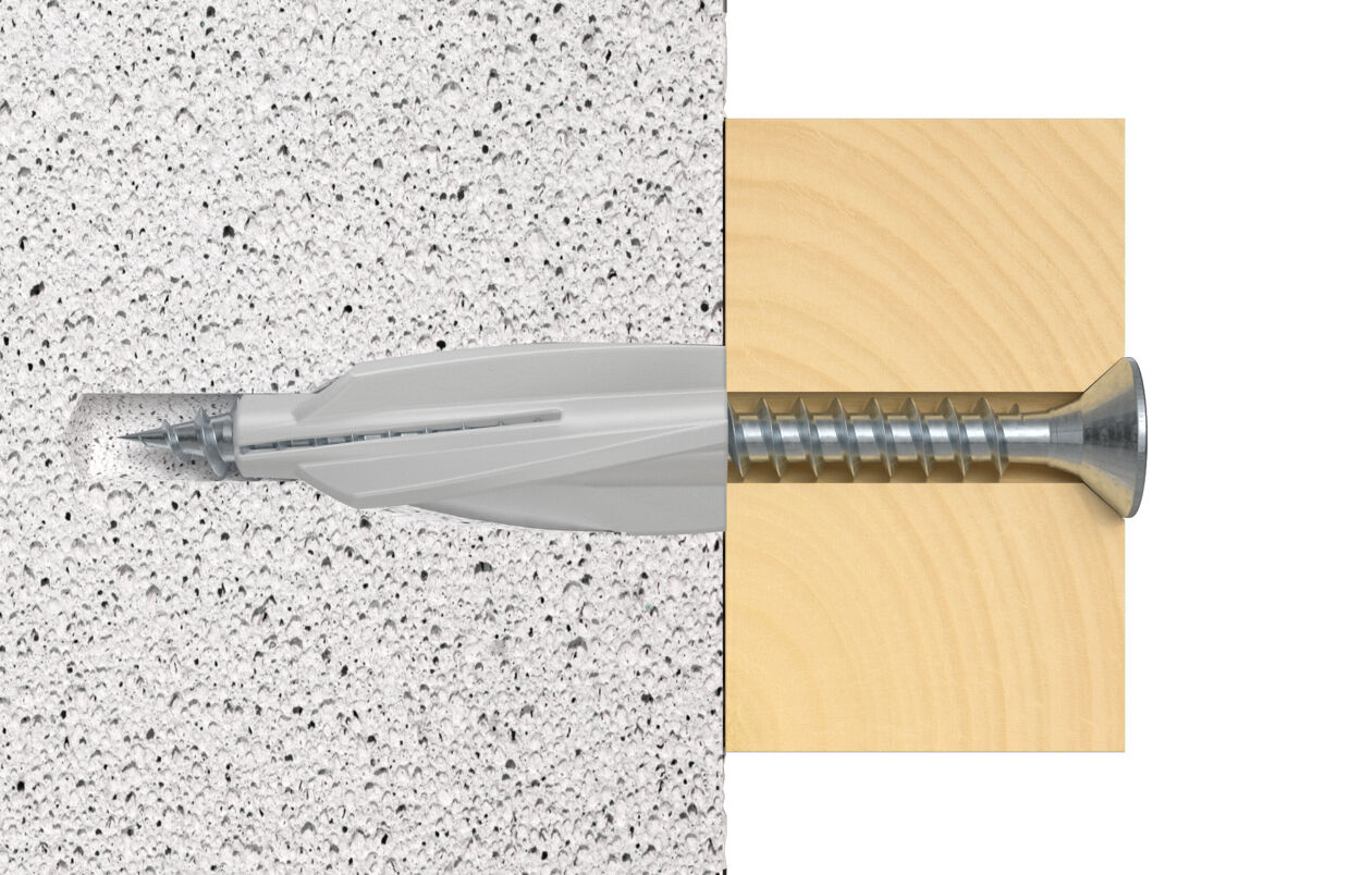 FISCHER -Cheville GB 8 -Béton Cellulaire 2