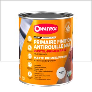 OWATROL -Rustol Primer AP60 -Gris -Primaire Antirouille