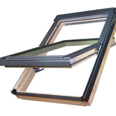 FAKRO -Fenêtre de Toit Rotation -FTP-V, FTW-V, FTU-V en Bois -Ht. 780mm