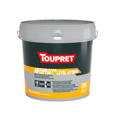 TOUPRET – Airspray Level & Finish Enduit Garnissant et Lissant toupret-airspray-level-finish-enduit-garnissant-lissant