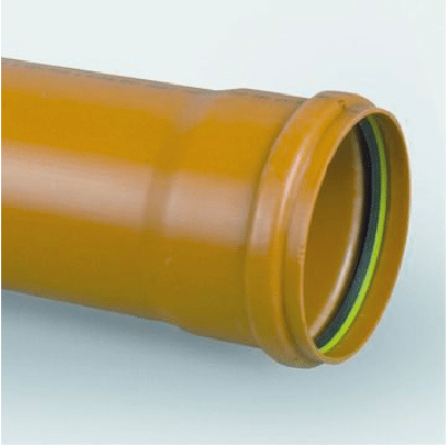 DYKA – Tuyau PVC Manchonné SN2 Diam. 160 315 Benor Rouge Brique dyka-tuyau-pvc-manchonne-sn2-diam-160-315-benor-rouge-brique
