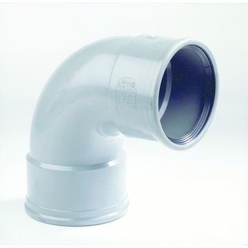 DYKA – Coude PVC Diam.200mm 45/87,5/90° SN4 Gris dyka-coude-pvc-diam-200-sn4-gris