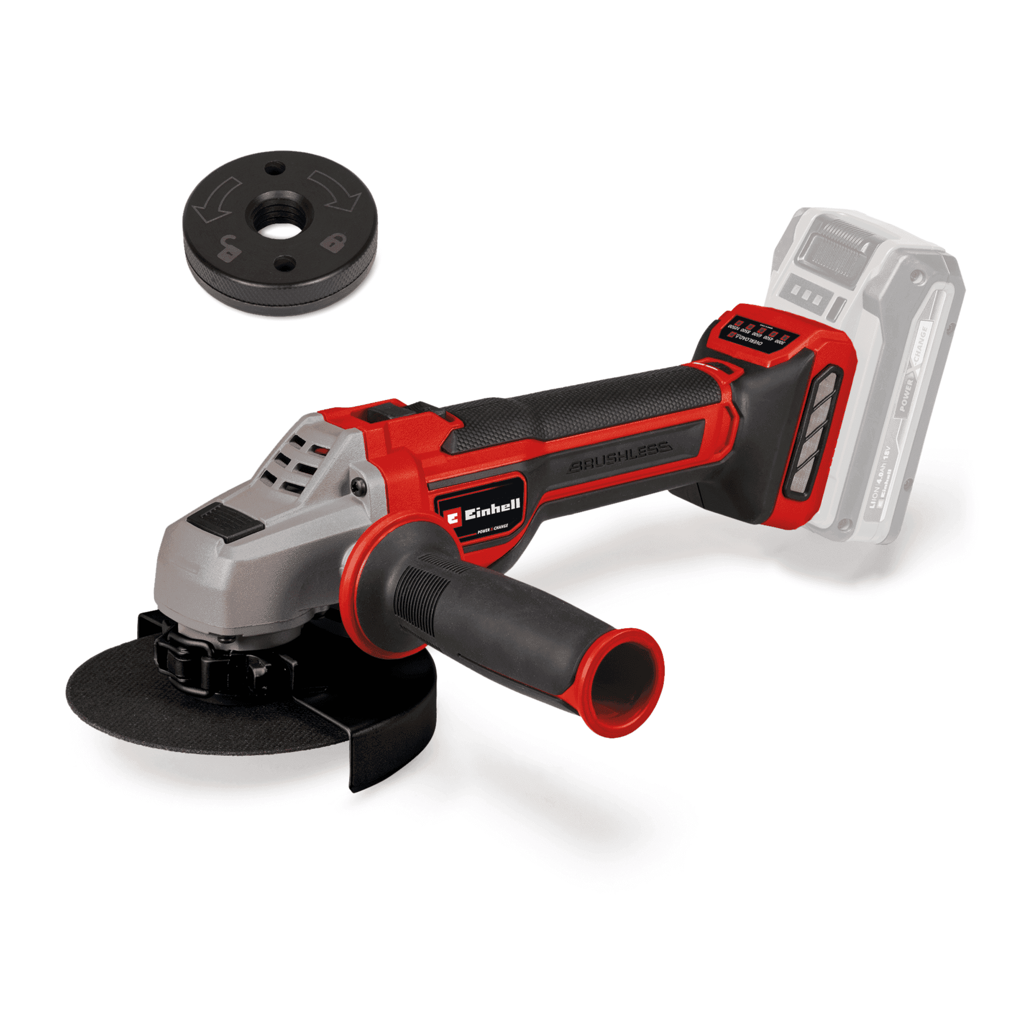 EINHELL -Meuleuse d’angle sans fil TP-AG 18/125 CE Q Li – Solo EINHELL -Meuleuse d'angle sans fil TP-AG 18/125 CE Q Li - Solo 2