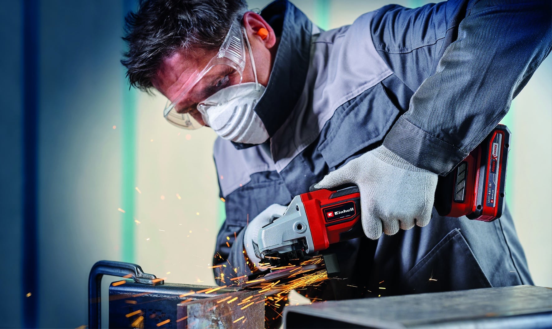 EINHELL -Meuleuse d’angle sans fil TP-AG 18/125 CE Q Li – Solo EINHELL -Meuleuse d'angle sans fil TP-AG 18/125 CE Q Li - Solo 3