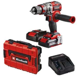 EINHELL -Perceuse-Visseuse à percussion sans fil TP-CD 18/80 Li-i BL (2×2,0Ah) (Pack) EINHELL -Perceuse-Visseuse à percussion sans fil TP-CD 18/80 Li-i BL (2x2,0Ah) (Pack)