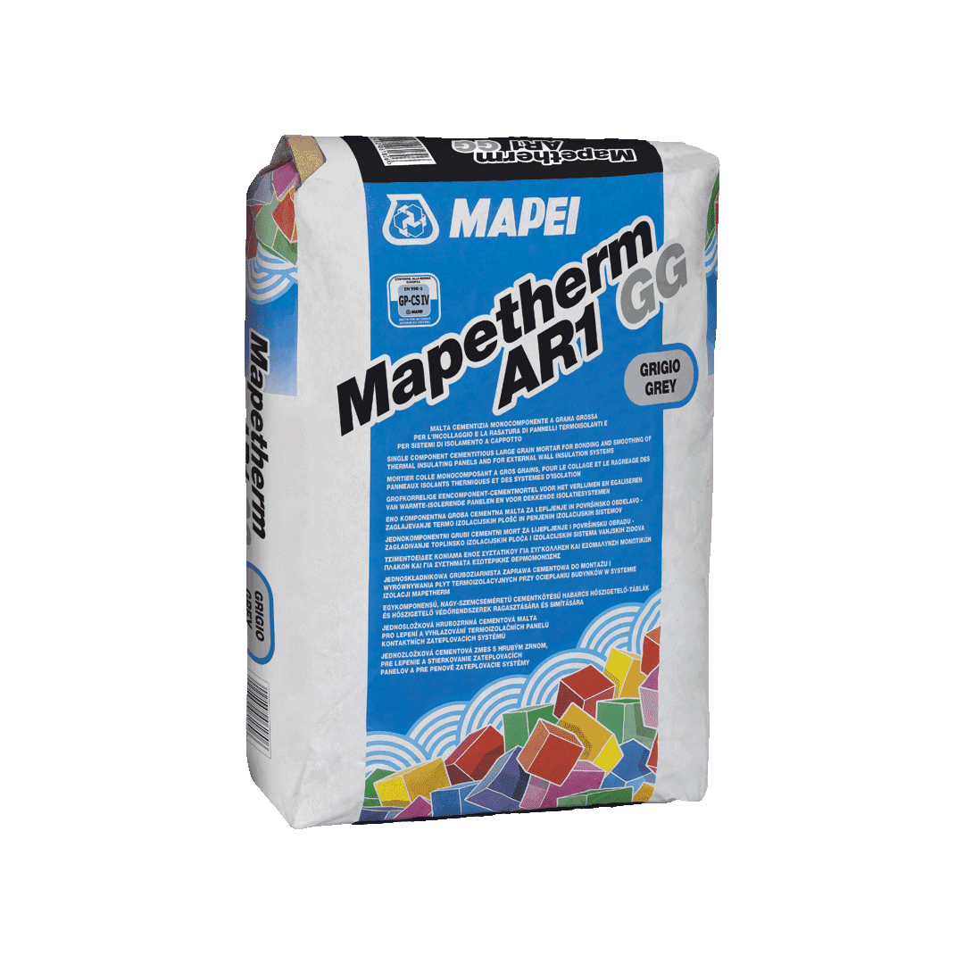 MAPEI -Mapetherm AR1 GG -Blanc -Mortier ITE L'ISOLATION THERMIQUE ET ACOUSTIQUE MAPEI-Mapetherm AR1 GG-mortier-ite 2