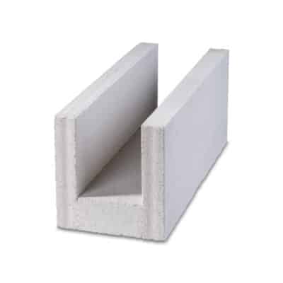 PORIT -Blocs Cellulaires en U -C2 -0,35 (chaînage horizontal) NOS PRODUITS SUR DEVIS blocs-u-cellulaire-chaînage