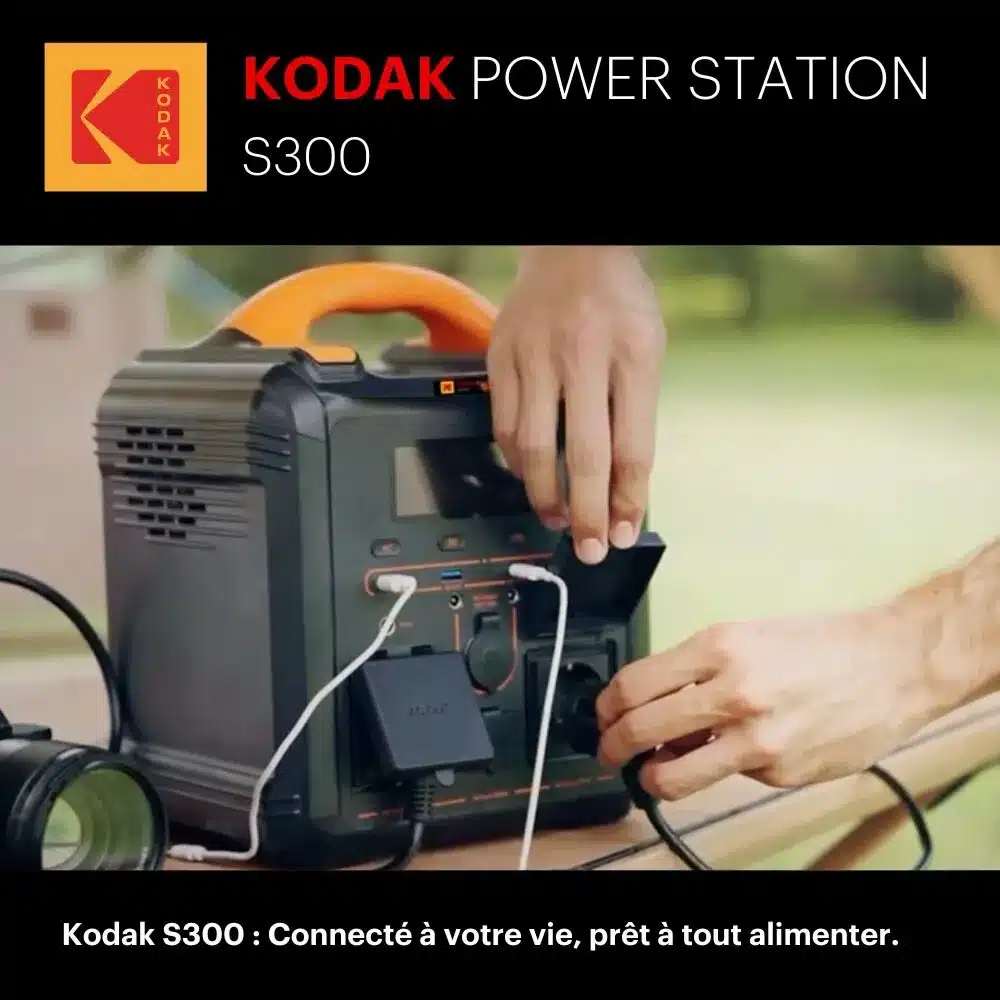 KODAK – S300 -Station Électrique Portable -600W NOS PRODUITS EN VENTE DIRECTE station-electrique-portable 6