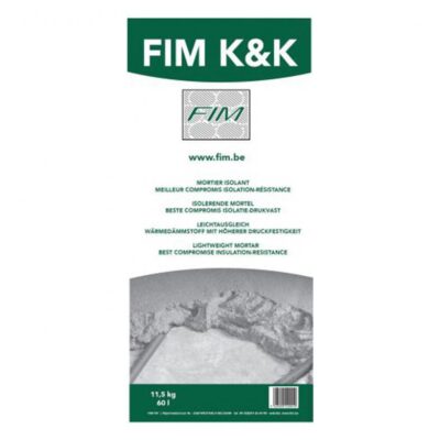 FIM -Fim K&K -Chape isolante -Prêt à l’Emploi LE GROS OEUVRE ET LA CONSTRUCTION fim-kk-mortier-isolant