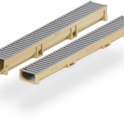 ACO -Euroline 60/100 -Caniveau Grille Galva Natural Grey A15 aco-euroline-caniveau-grille-galva-natural-grey