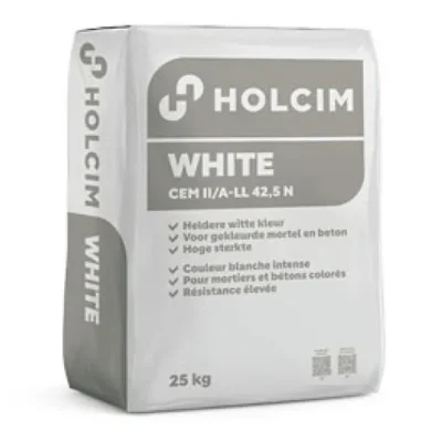 HOLCIM -CEM II A-LL 42,5 N – White -Ciment Portland au Calcaire